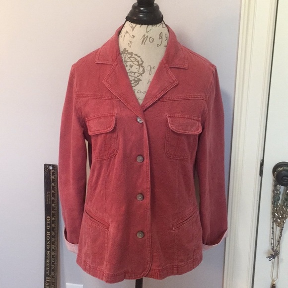 J. Jill Jackets & Blazers - J.Jill Lightweight Cotton Jacket Medium Tall